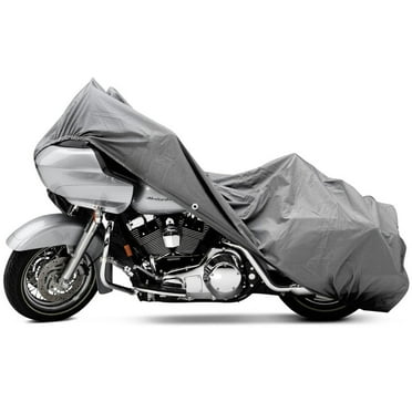 Gray RO-MC5 Rust-Oleum Budge Stops Rust Motorcycle Cover Motorcycles up to 96 Long 